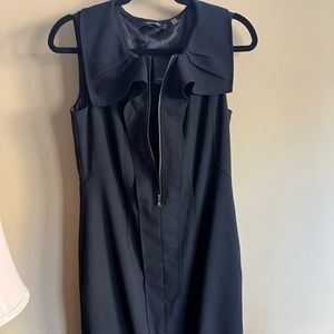 Sleeveless lined sheath dress